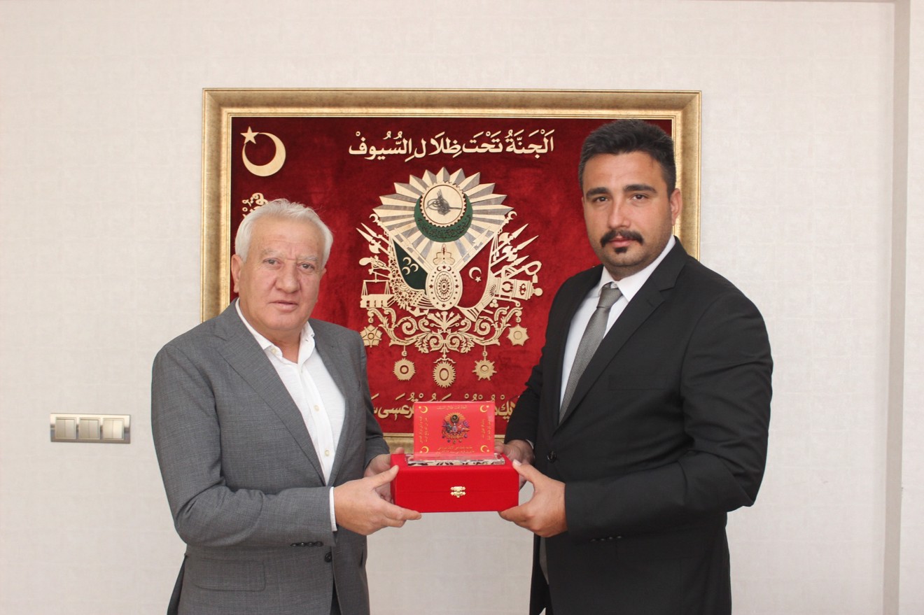 BOZKIR BELEDİYE BAŞKANI SADETTİN SAYGI' YA ZİYARETTE BULUNDUK